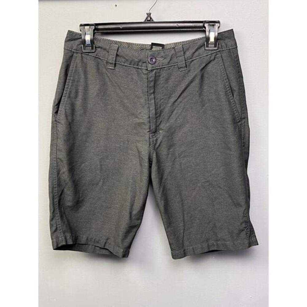 Oneill Board Shorts Mens Size 28 Beach Swimming Gray Teen Pockets